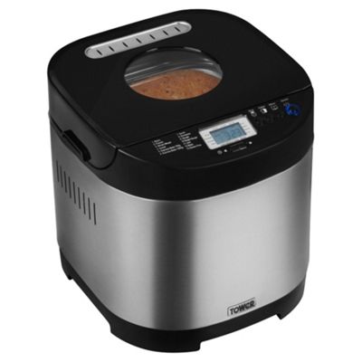 Buy Tower Digital Bread Maker, Gluten Free - Silver from our Bread