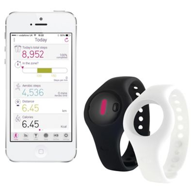 Buy FitBug Orb Dual Wristband in Black & White from our Activity ...