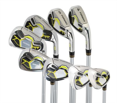 Buy Forgan Of St Andrews Golf Iwd3 4-Sw Iron Set - Steel - Regular Flex ...