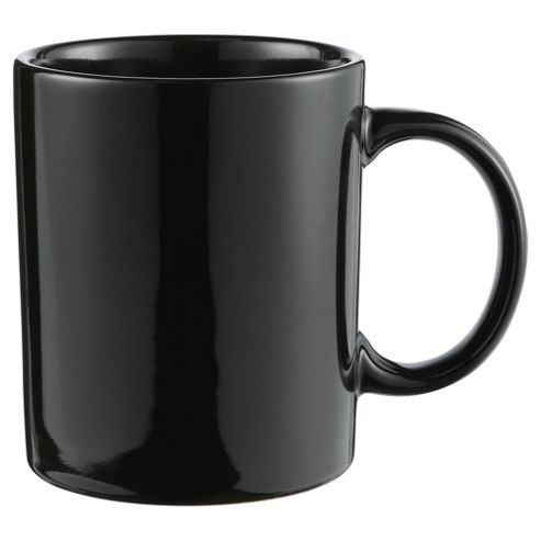 Buy Tesco Black Plain Stoneware Mug Single from our Mugs & Cups range ...