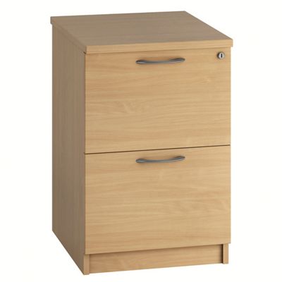 buy adept filing cabinet, 2 drawer, beech effect from our filing