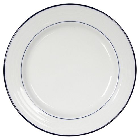 Buy Blue Band Porcelain Dinner Plate from our Dinner Plates range - Tesco