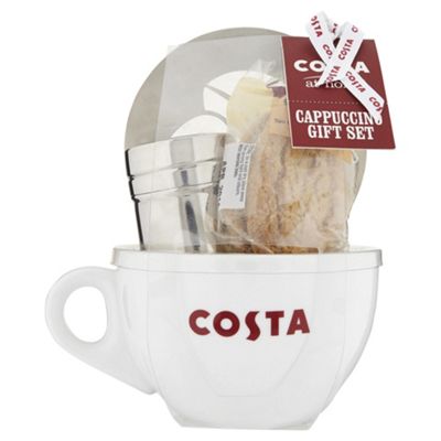 Buy Costa Cappuccino Cup Gift Set from our Alcohol Free Gifts &amp; Hampers range - Tesco