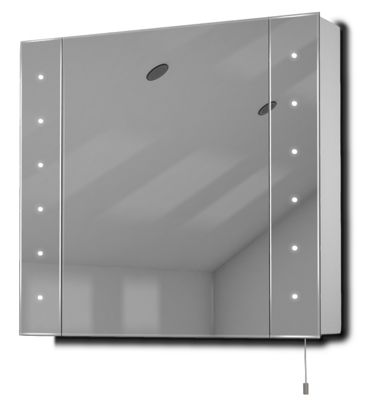 Buy Regal LED Illuminated Battery Bathroom Mirror Cabinet ...