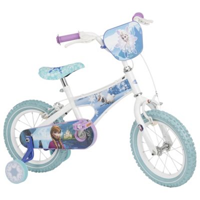 frozen bike with stabilisers