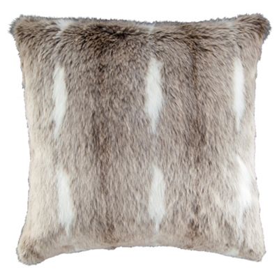 Buy Light Naturals Faux Fur Cushion from our Cushions range - Tesco