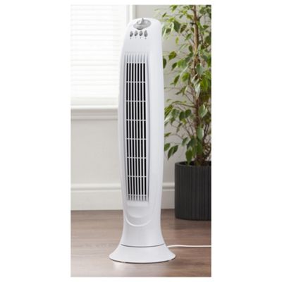 Buy Tesco Tower Fan, 3 Speed - White from our Tower Fan range - Tesco