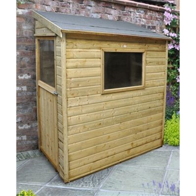 buy 6 x 3 rock shiplap wall shed garden wooden shed 6ft x