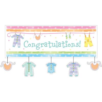 Baby Shower Giant Banner