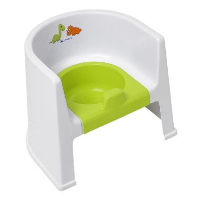 Buy Safetots Dinosaur Potty Chair White With Lime Removable