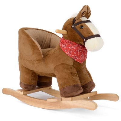 Buy Plush Rocking Horse With Seat from our Baby Rockers range - Tesco