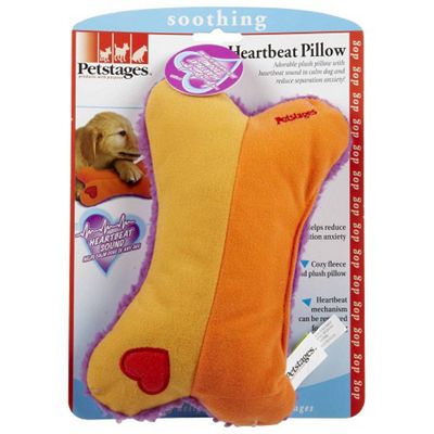 puppy pillow with heartbeat