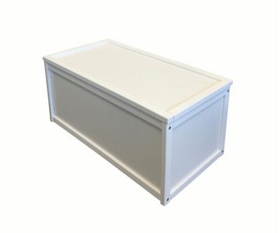 Buy White Wooden Toy Box / Chest Box Storage Unit for Kids ...