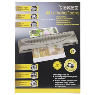 Fogli Trasparenti A3 Texet - 75 Micron Per Faccia, Confezione Da 100, Per Documenti E Presentazioni - Foto 4