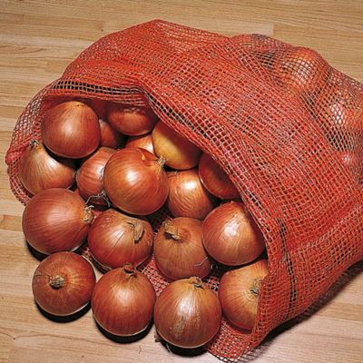 empty onion bags