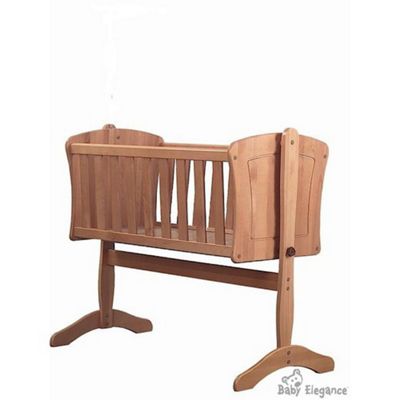 Buy Baby Elegance Anna Swing Crib Beech From Our Cribs Range Tesco