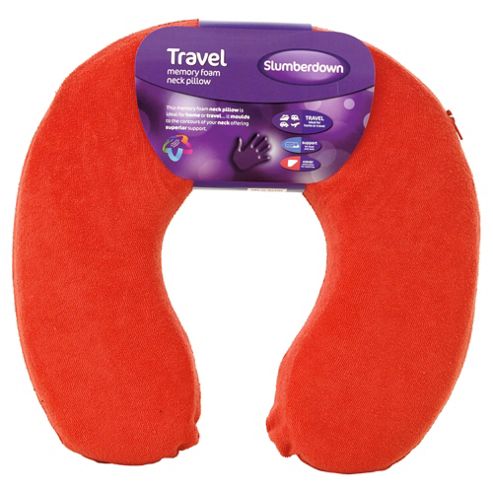 Buy Travel neck pillow - Red from our Travel Pillows range - Tesco