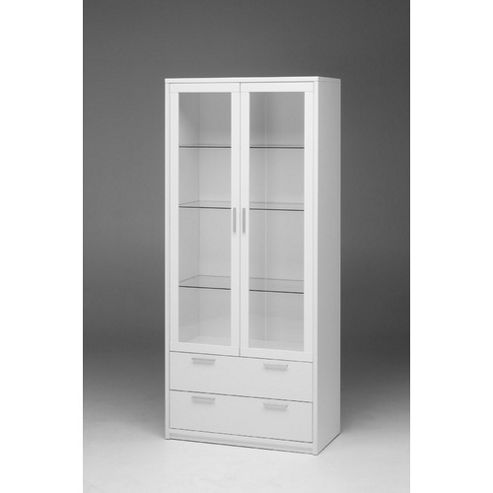 Buy Tvilum Viiwa Two Glass Door China Cabinet - White from our Display ...