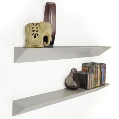 Buy Wedge - Wall Mounted 90cm Floating Chunky Shelves ...