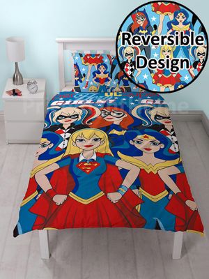 Buy Dc Super Hero Girls Single Duvet Cover Set From Our Children S