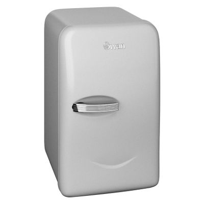 Buy Swan Retro Mini fridge SRE10010N Silver from our Buy Swan Retro Mini fridge SRE10010N Silver from our