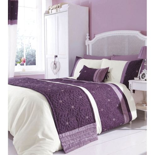 Buy Catherine Lansfield Home Fine Luxury Collection Lois Double Bed ...