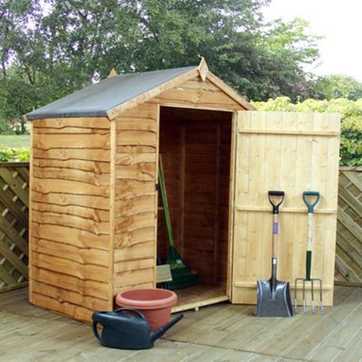 Buy Mercia 3x5 Rustic Shed from our Wooden Sheds range - Tesco