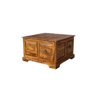 Buy Jaipur Furniture Ltd Ganga Sheesham 4 Drawers Coffee Table From Our ...