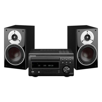 Buy Denon DM41DAB Micro System with Dali Zensor 1 Speakers (Black ...