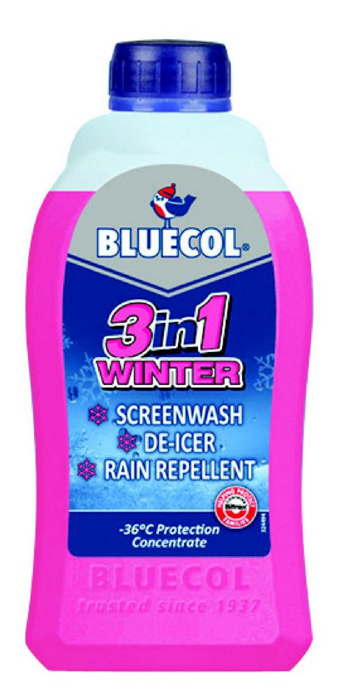 Buy Bluecol 3in1 Winter Screenwash Concentrate From Our Garage 
