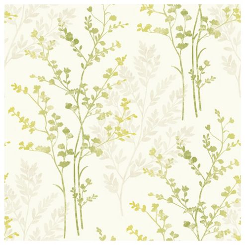 Buy ARTHOUSE Wallpaper Fern Motif Green from our Wallpaper range - Tesco