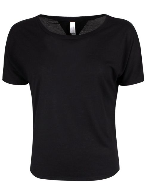 Buy Ladies Black Open Back T-Shirt from our T-Shirts range - Tesco
