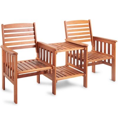 Buy VonHaus Love Seat Companion Garden Bench from our 