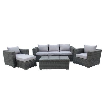 Buy Charles Bentley Wicker Rattan 5 Piece Furniture Set from our Rattan ...