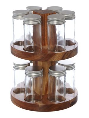 Buy Linea Acacia Spice Rack Set from our Food Storage range - Tesco