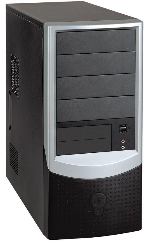 Buy Foxconn Electronics ATX Midi Tower PC Case with 350 W Power Supply ...