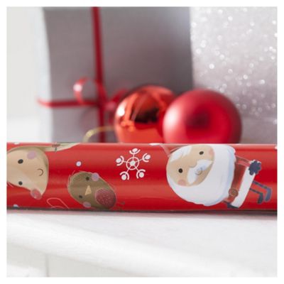 Buy Tesco Chilli Wrap 6m Extra Wide Christmas Wrapping Paper, 6m from