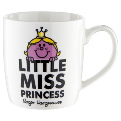 Buy Mr Men Little Miss Princess Fine China Mug, Single from our Mugs ...