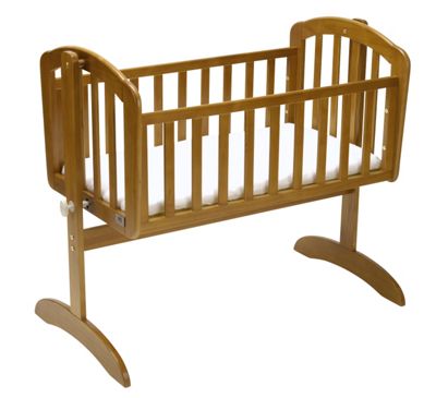 Buy Bilbao Swinging Crib Inc Mattress Antique Pine From