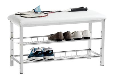 storage tier bench rack shoe tesco