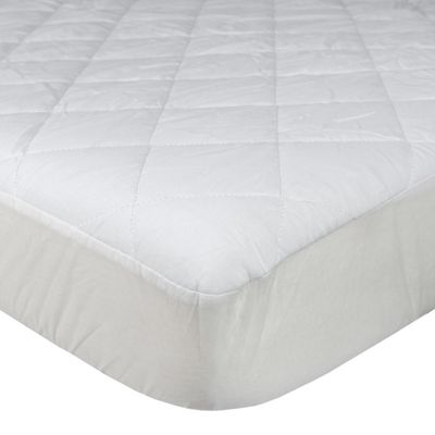 Buy Homescapes Quilted Mattress Protector Small Double Buy Homescapes Quilted Mattress Protector Small Double