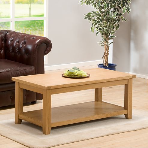 Buy Stirling Oak Coffee Table from our Coffee Tables range - Tesco