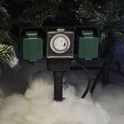 outdoor socket with timer