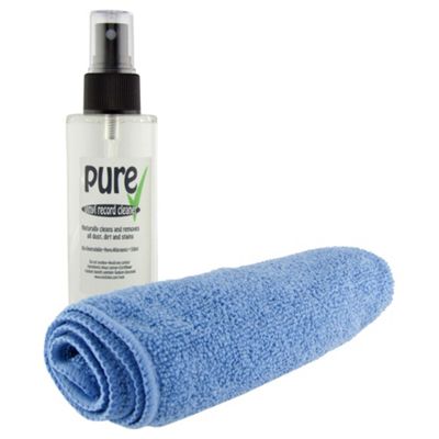 Buy 150ml Anti-static Vinyl Record LP Cleaning Solution with Microfibre Cloth from our CD