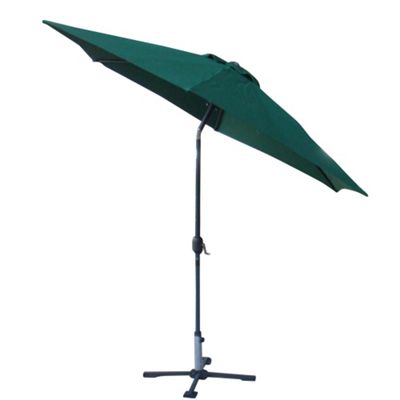 Buy Palm Springs 2.7M Aluminium Parasol Umbrella Garden Sun Shade ...