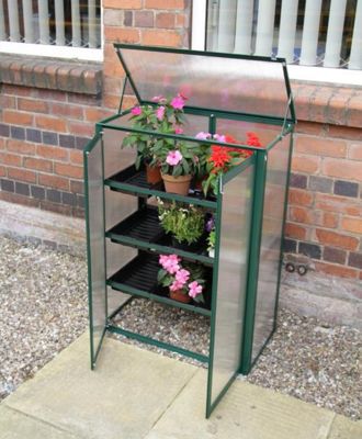 Buy Polycarbonate Mini Greenhouse Green/Cold frame from our Cold Frames ...