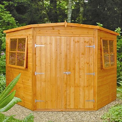 buy corner shed 10x10ft in shiplap by finewood from our