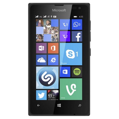 Buy Tesco Mobile Microsoft Lumia 435 Black from our Pay as you go ...