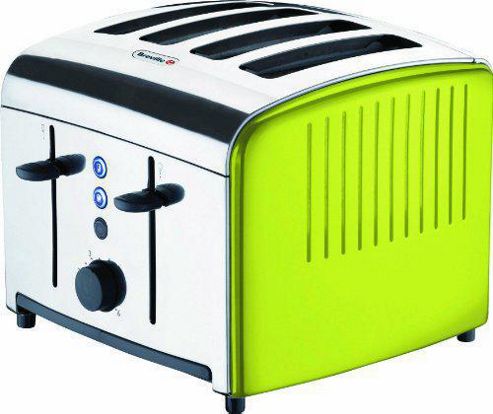 Buy Breville VTT315 4-Slice Toaster - Lime Green from our Toasters ...