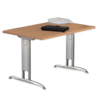 Buy Posseik Passau Desk Without Drawers Plum From Our Office